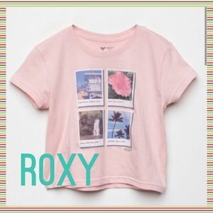 🎉HP🎉NWT, Girls Roxy Around the World Tee